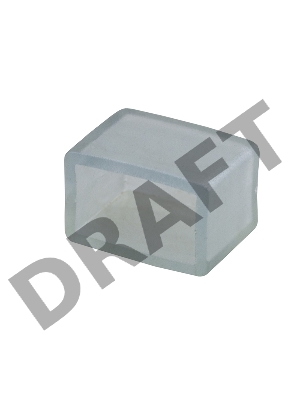 Заглушка для LED ленты 220 В 6x10.6 мм