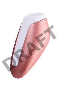 Вакуум-волновой бесконтактный стимулятор клитора Satisfyer Love Breeze, силикон, розовый, 9,5 см.