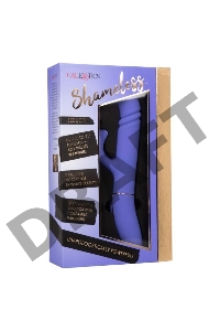 Фиолетовый вибратор-кролик Shameless Seducer - 25,5 см.