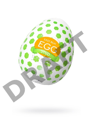 Нереалистичный мастурбатор TENGA Wonder Stude, TPE, белый, 6,1 см