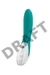 Вибратор Mystim Elegant Eric силиконовый, зеленый, 27 см