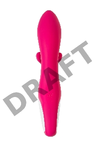 Нереалистичный вибратор Satisfyer Embrace me, силикон, красный