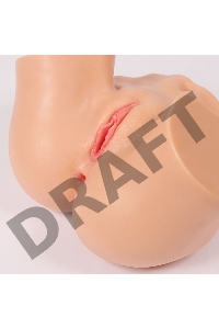 ONAHOLE 01 мастурбатор-полуторс, вагина и анус