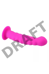 Фаллоимитатор анальный силиконовый  розовый, 15 см х 2.5 см 47531-MM