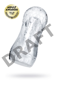 Мастурбатор A-Toys Jelf, ABS пластик, прозрачный, 18,5 см