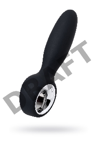 Анальный стимулятор POPO Pleasure by TOYFA Sagitta, силикон, черный, 9 см