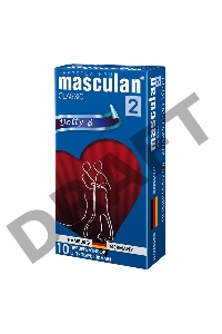 Презервативы Masculan Classic 2, 10 шт. С пупырышками (Dotty)