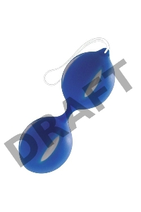 Сине-белые вагинальные шарики 