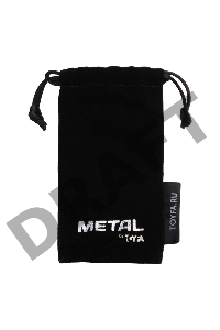 Анальная втулка Штучки-Дрючки, металл, серебряная, с фиолетовым кристаллом, 8 см, Ø 3 см, 165 г