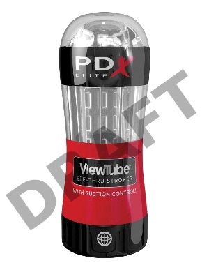 PDX Elite ViewTube See-Thru Stroker Мастурбатор прозрачный