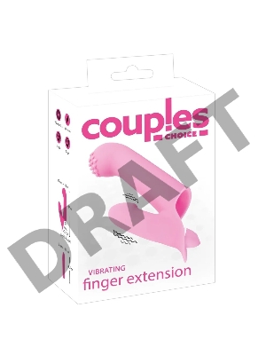 Вибронасадка на палец Vibrating Finger Extension