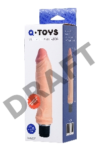 Реалистичный вибратор TOYFA  A-Toys Mang, TPE, телесный, 20 см