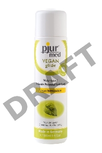 Натуральный лубрикант pjur MED Vegan Gilde - 100 мл.