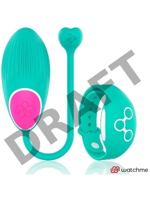 Зеленое виброяйцо с пультом-часами Wearwatch Egg Wireless Watchme