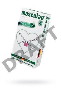 Презервативы Masculan Ultra 4,  10 шт.  Ультра прочные ШТ