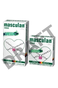 Презервативы Masculan Ultra 4,  10 шт.  Ультра прочные ШТ