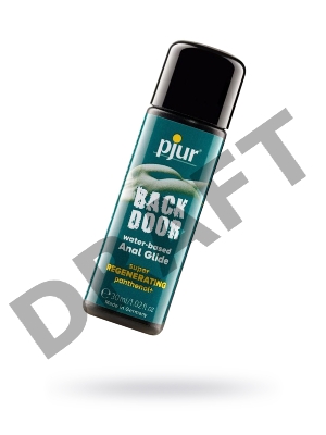 Лубрикант для анального секса с ромашкой и пантенолом Pjur backdoor Panthenol glide 30 ml