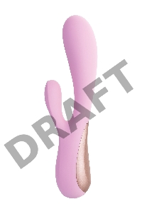 Нереалистичный вибратор Satisfyer Mono Flex, силикон, розовый, 20,4 см.