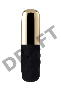 Вибромассажер Satisfyer Mini Lovely Honey , силикон, черный, 11,4 см.