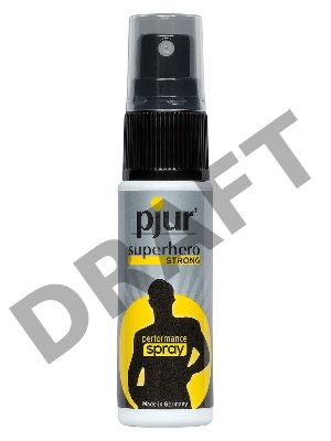 Мужской стимулирующий лубрикант PJUR superhero spray 20 мл