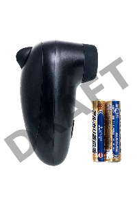 Вакуумный cтимулятор клитора PPP CHUPA-CHUPA ZENGI ROTOR, ABS-пластик, черный, 9 см