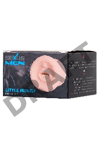Насадка на помпу Sexus Men LITTLE MOUTH, TPE, телесный, 7,5 см