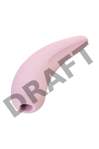 Вакуум-волновой бесконтактный стимулятор клитора Satisfyer Curvy 2+, силикон, розовый, 14,3 см.