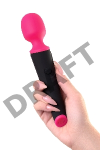 Вибростимулятор L'EROINA by TOYFA Aster, силикон, розовый, 19,5 см, Ø 3,8 см
