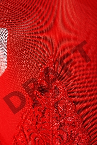 Боди Candy Girl Paris красное, XL