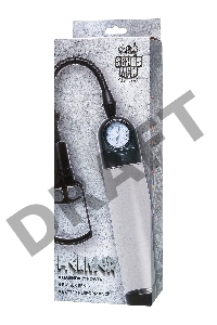 Механическая помпа Sexus Men Training Helmer, ABS-пластик, черная, 70 см