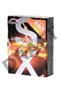 Презервативы латексные Sagami Xtreme Energy №3, 19 см