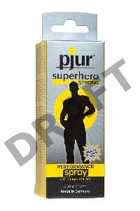 Мужской стимулирующий лубрикант PJUR superhero spray 20 мл