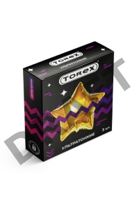 Презервативы Torex Party Ультратонкие - 3 шт.