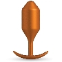 Пробка для ношения цветы бронзы B-vibe Snug Plug 4 - 14 см.