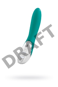 Вибратор Mystim Elegant Eric силиконовый, зеленый, 27 см