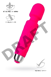 Вибромассажер Flovetta Peony, силикон, розовый, 20,5 см