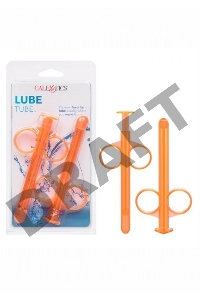 Набор из 2 оранжевых шприцов для введения лубриканта Lube Tube