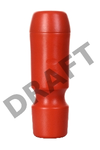 Мастурбатор вагина TOYFA  A-Toys Denna, TPE, красный, 24 см