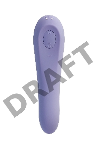 Вакуум-волновой бесконтактный стимулятор клитора Satisfyer Dual Pleasure, силикон, лиловый, 17,9 см.