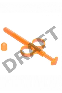 Набор из 2 оранжевых шприцов для введения лубриканта Lube Tube