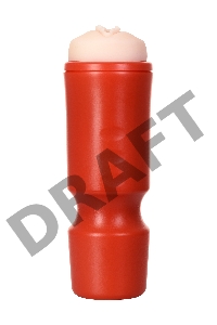 Мастурбатор вагина TOYFA  A-Toys Denna, TPE, красный, 24 см