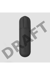 Вибропуля Bathmate Vibe Bullet Black, перезаряжаемая, водонепронецаемая, пластик, черная