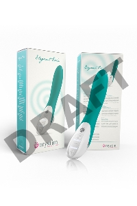 Вибратор Mystim Elegant Eric силиконовый, зеленый, 27 см