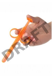 Набор из 2 оранжевых шприцов для введения лубриканта Lube Tube