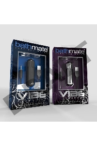 Вибропуля Bathmate Vibe Bullet Black, перезаряжаемая, водонепронецаемая, пластик, черная