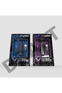 Вибропуля Bathmate Vibe Bullet Black, перезаряжаемая, водонепронецаемая, пластик, черная