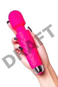 Вибромассажер Flovetta Peony, силикон, розовый, 20,5 см