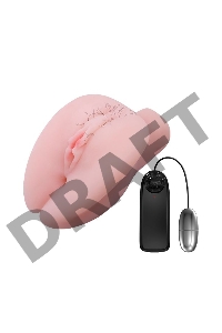 Телесная вибровагина Erowoman-Eroman