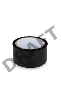 Черная лента для бондажа Easytoys Bondage Tape - 20 м.