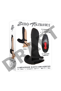 Zero Tolerance VIBRATING GIRTH ENHANCER Эрекционное кольцо-сбруя с пультом ДУ